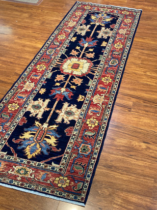 Afghan Tribal Royal Blue Mahal Runner