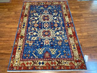 Afghan Tribal Cerulean Kazak