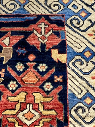 Gold Lions and Blue Birds
