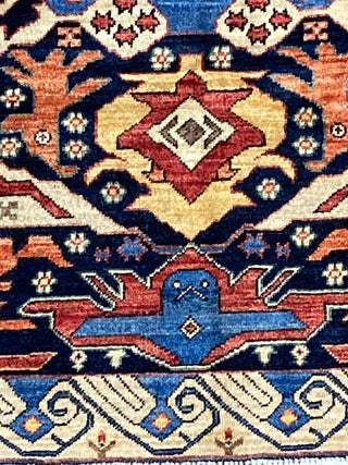 Gold Lions and Blue Birds