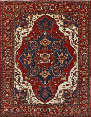 Afghan Tribal Serapi Blue Medallion