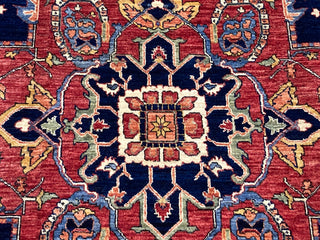 Afghan Tribal Serapi Red Medallion