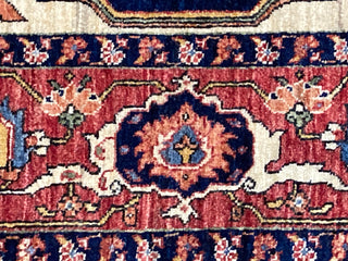 Afghan Tribal Serapi Red Medallion