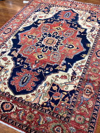 Afghan Tribal Serapi Red Medallion