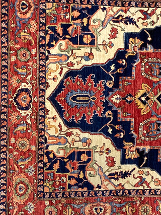Afghan Tribal Serapi Red Medallion