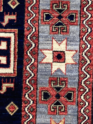 Afghan Tribal Tamga Blue