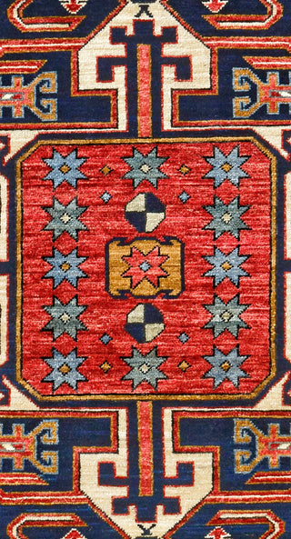 Afghan Tribal Tamga Blue