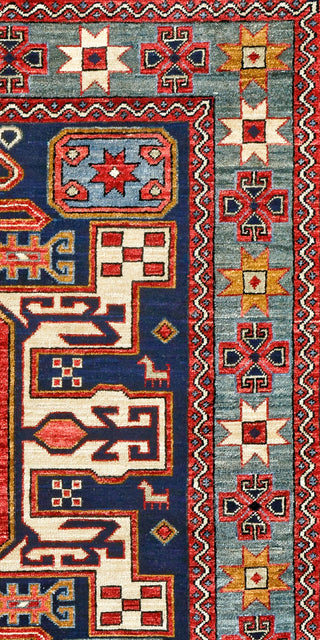 Afghan Tribal Tamga Blue