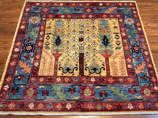 Afghan Tribal Double Cypress Gold
