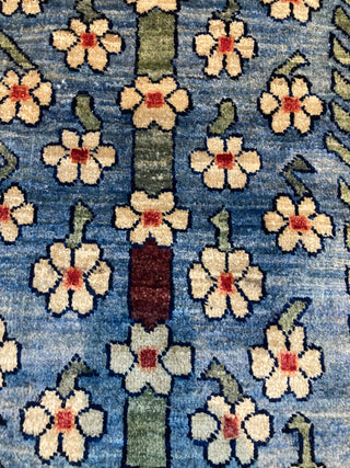 Afghan Tribal Tree Of Life Azure