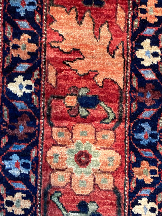 Afghan Tribal Tree Of Life Azure