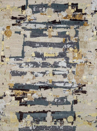 Hidden Grid Charcoal Gold