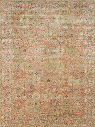 Oushak Classic Coral