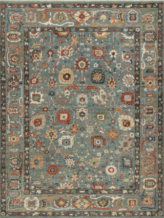 Kashan French Blue