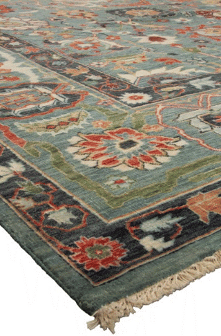 Kashan French Blue