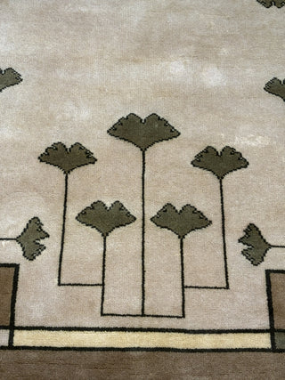 Ginkgo Oatmeal 4x6. OTHER SIZES AVAILABLE!