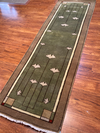 Ginkgo Sage 8 Foot Runner Over 50% Off. Only $495! OTHER SIZES AVAILABLE!