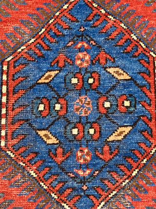 Antique Karadje Runner. 3'1''x10'9''