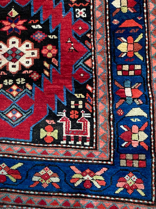 Caucasian Tribal Karabagh. 3'4''x12'10''
