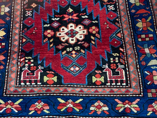 Caucasian Tribal Karabagh. 3'4''x12'10''