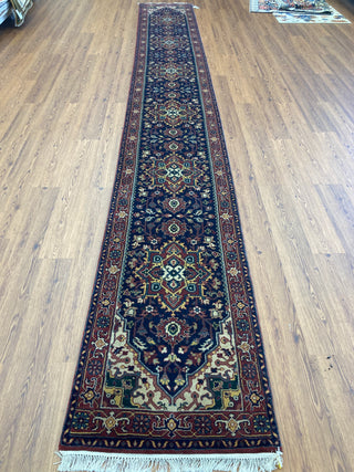 Indian Heriz Runner. 2'5''x20'2''