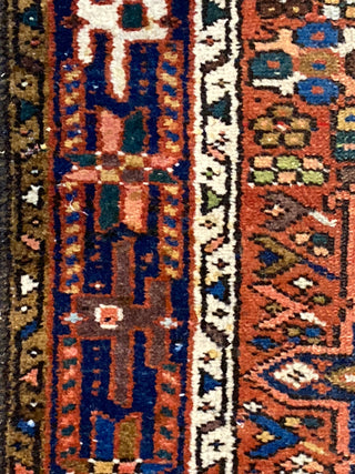 Antique Karadje Runner. 2'10''x10'10''