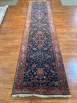 Indian Sarouk Runner. 2'9''x11'10''