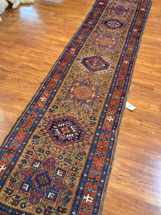 Antique Karadje Runner. 2'10''x11'2''