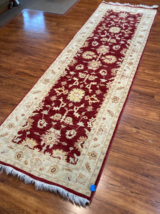 Indian Oushak Runner. 3'x9'10''