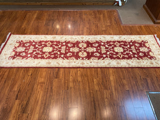 Indian Oushak Runner. 3'x9'10''