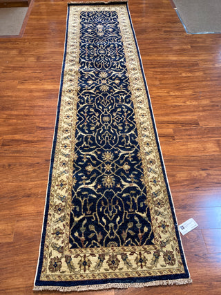 Indian Tabriz Runner. 2'6''x10'3''
