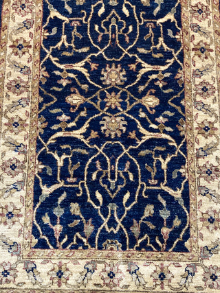 Indian Tabriz Runner. 2'6''x10'2''