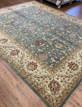 Indian Oushak. 12'x14'8''. Reduced From $7925 to $2995