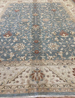 Indian Oushak. 12'x14'8''. Reduced From $7925 to $2995