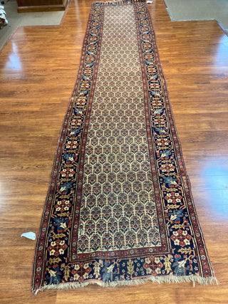 Kurd Bidjar Runner. 3'5''x16'2''