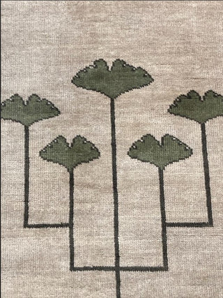 Ginkgo Oatmeal 5x7. Reduced From $2170 To Only $925! OTHER SIZES AVAILABLE!