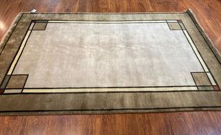 Ginkgo Oatmeal Border 6x9. Discounted over 50%! Only $1495! OTHER SIZES AVAILABLE!