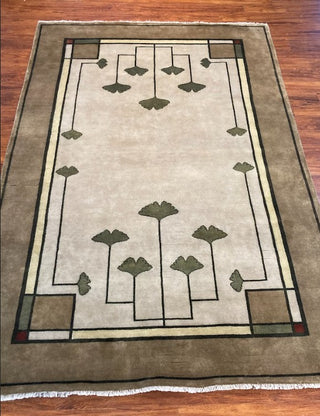 Ginkgo Oatmeal 6x9. Discounted over 50%! Only $1495! OTHER SIZES AVAILABLE!