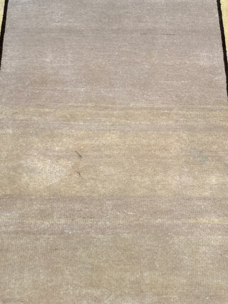 Ginkgo Oatmeal Border 4x6. Reduced From $1490 To $395! OTHER SIZES AVAILABLE!