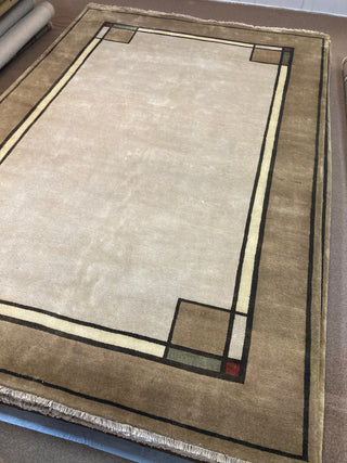 Ginkgo Oatmeal Border 6x9. Discounted over 50%! Only $1495! OTHER SIZES AVAILABLE!