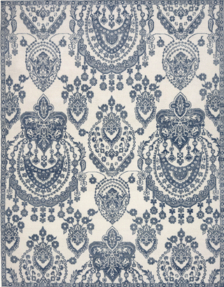 Adorn Blue White