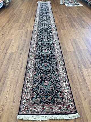 Chinese Kashan Runner. 2'6''x22