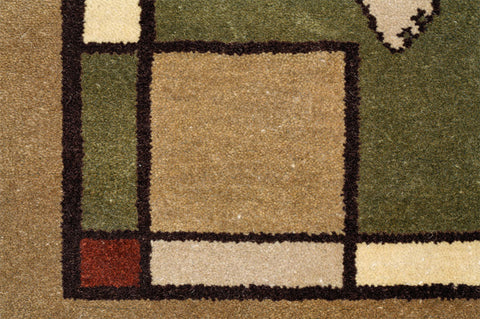 PC-21B Ginkgo Sage Area Rugs and Runners