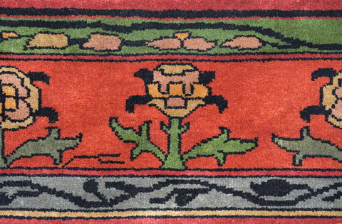 PC-08A Voysey Border Area Rugs